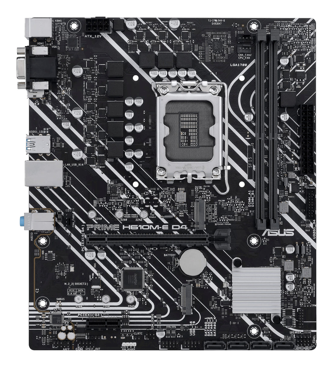 ASUS PRIME H610M-E D4-CSM Intel H610 LGA 1700 micro ATX - image 4