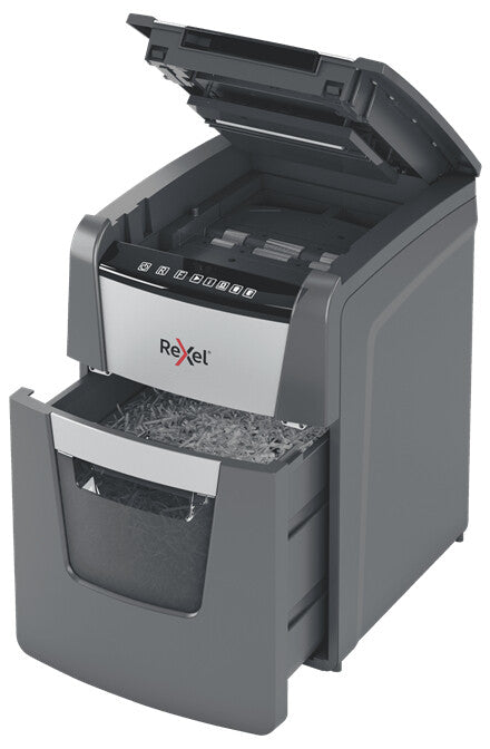 Rexel Optimum AutoFeed+ 100X Automatic Cross Cut Paper Shredder P4 - image 4