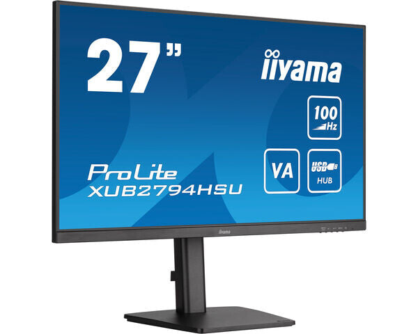 iiyama ProLite 27" Full HD Monitor (XUB2794HSU-B6)