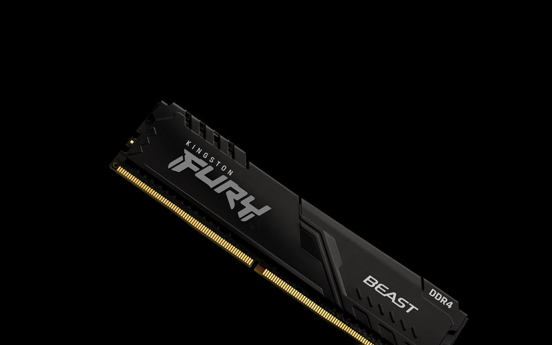 Kingston Technology FURY Beast 16GB 3200MT/s DDR4 CL16 DIMM Black
