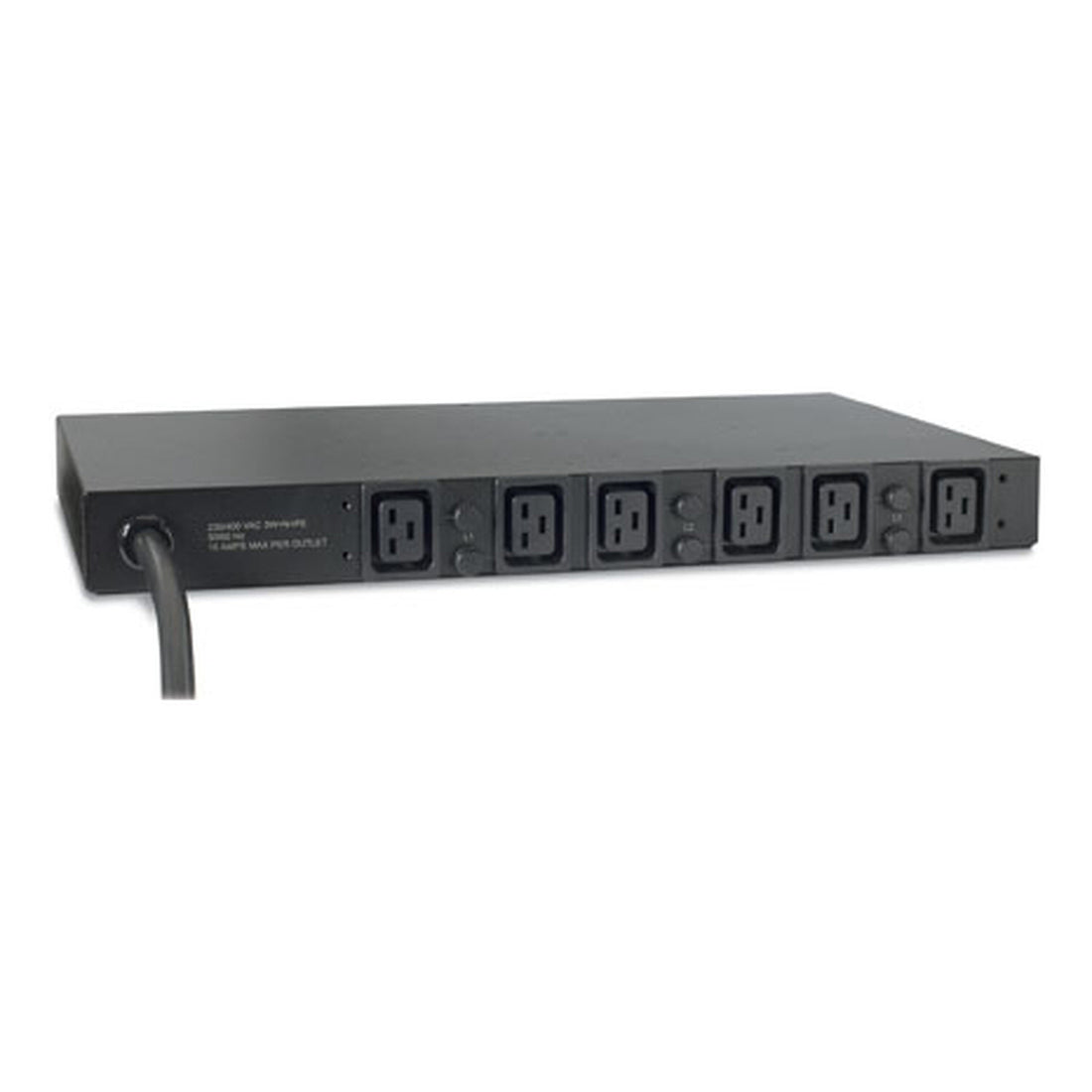 APC Rack PDU, Basic, 1U, 14.4kW, 208V, (6) C19 - image 7