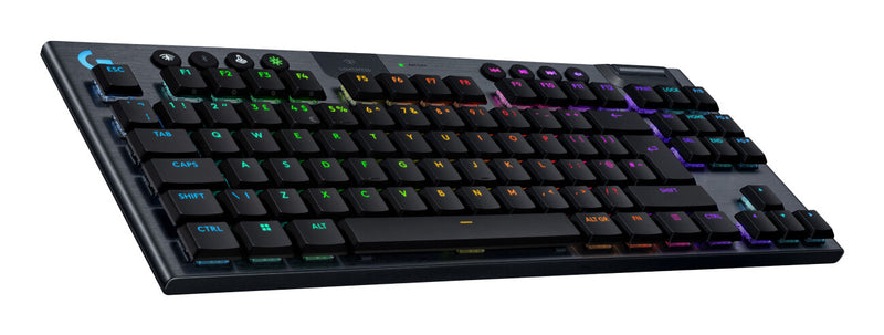 Logitech G G915 X LIGHTSPEED keyboard Gaming USB + RF Wireless + Bluetooth QWERTY UK English Black