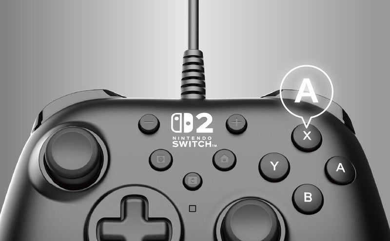 Hori HORIPAD Turbo (Black) for Nintendo Switch 2