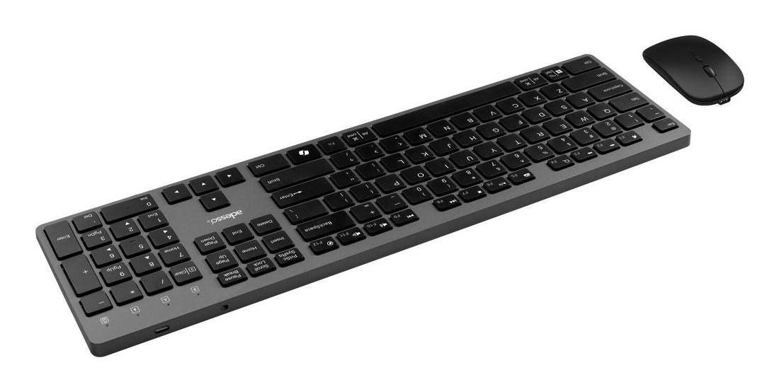 Adesso WKB-7300CB keyboard Mouse included Office RF Wireless QWERTY UK English Black - image 4