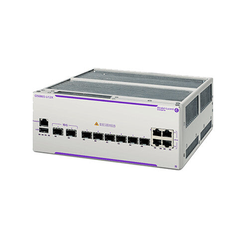Alcatel-Lucent Enterprise OS6865-U12XD network switch Unmanaged L2/L3 Gigabit Ethernet (10/100/1000) Power