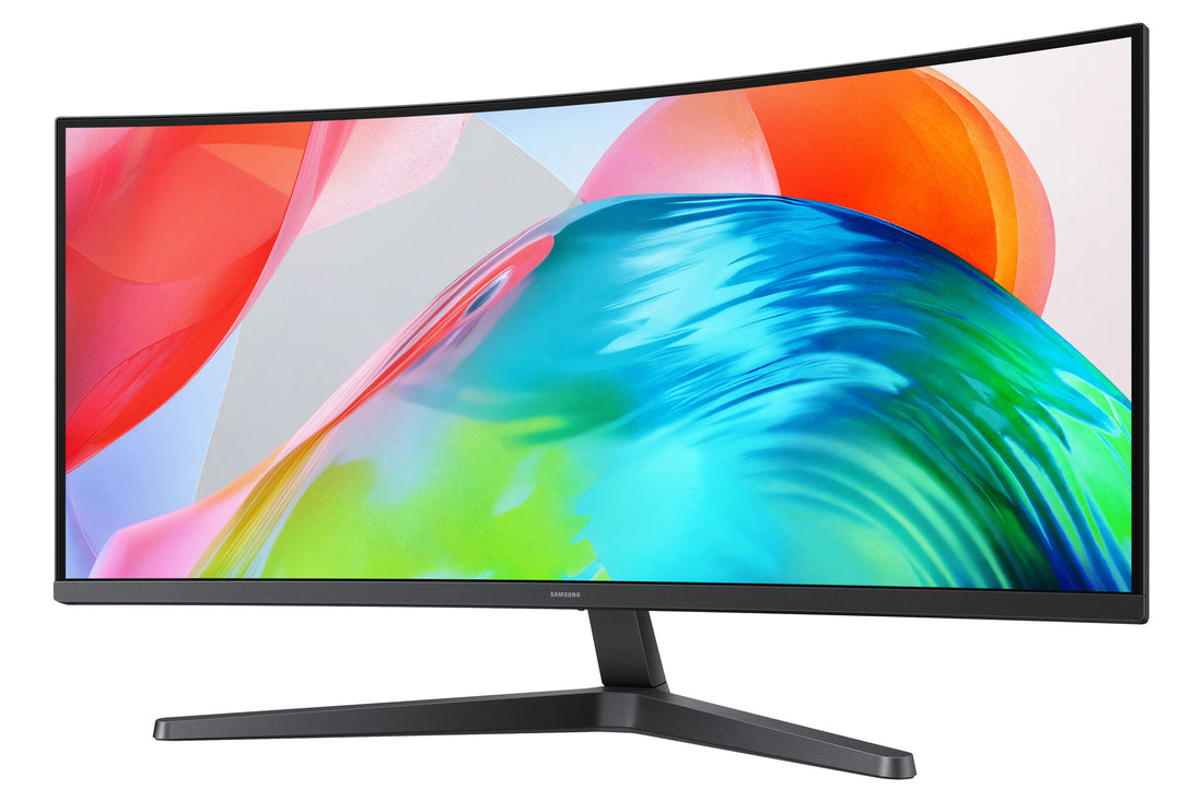 Samsung S55GH computer monitor 34" 3440 x 1440 pixels UltraWide Quad HD LCD Black - image 3