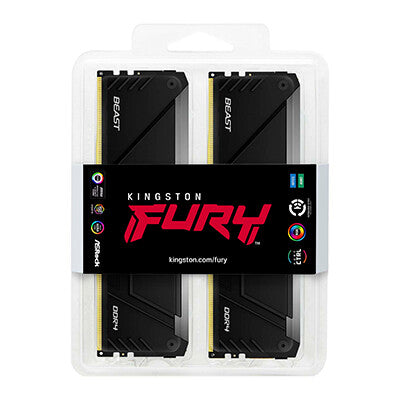 Kingston Technology FURY Beast 32GB 3600MT/s DDR4 CL17 DIMM (Kit of 4) RGB - image 3
