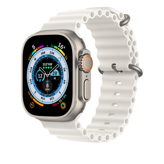 Apple 49mm White Ocean Band