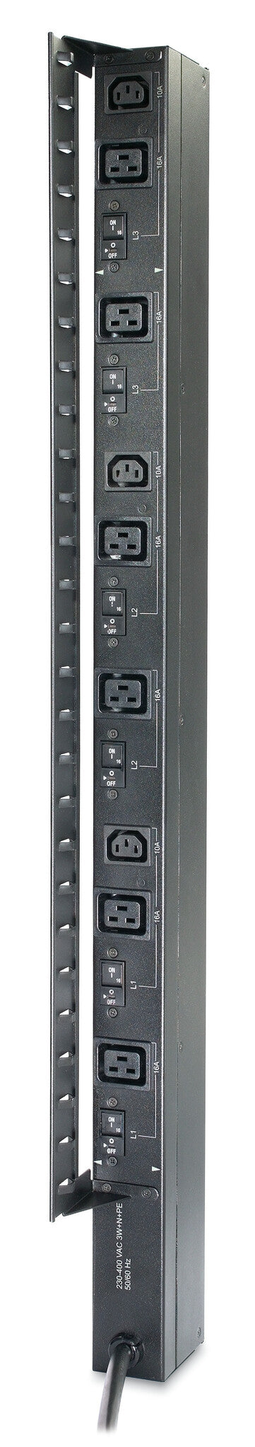 APC Rack PDU Basic Zero U power distribution unit (PDU) 9 AC outlet(s) 0U Black - image 3