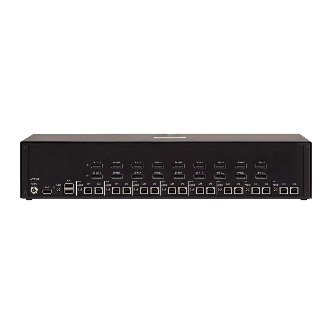 StarTech.com Secure 8-Port Dual-Monitor KVM Switch, DisplayPort, 4K 60Hz, NIAP 4.0 Desktop KVM, CAC, Metal - image 2