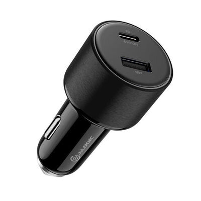 ALOGIC CRCA100C1 mobile device charger Laptop, Smartphone, Smartwatch Black Cigar lighter Fast charging Auto