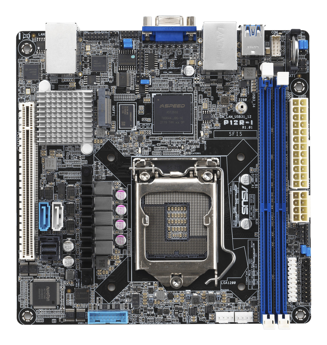 ASUS P12R-I/ASMB10 Intel C252 LGA 1200 (Socket H5) ATX - image 2