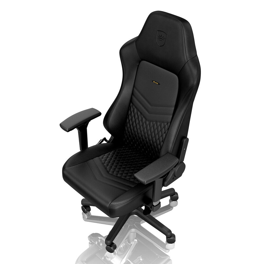noblechairs HERO Real Leather Gaming Chair - Black - image 3