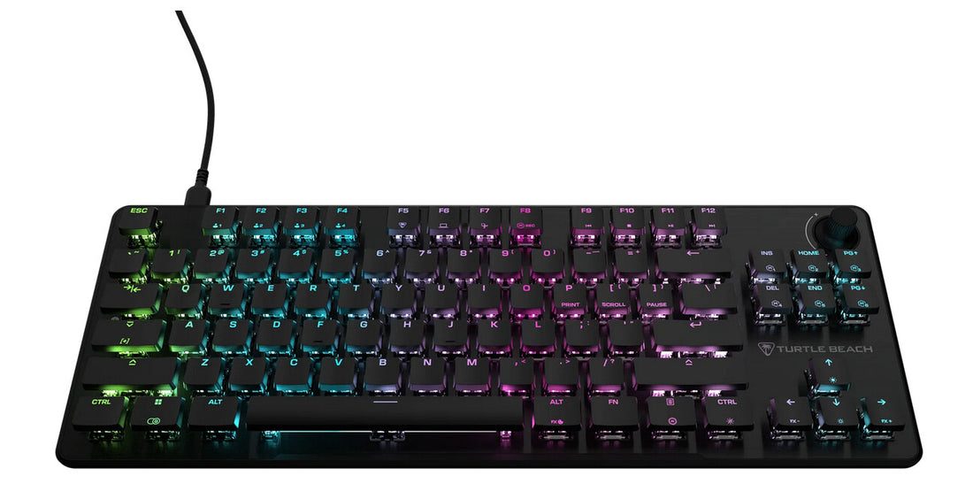 Turtle Beach Vulcan II TKL Black RGB Tenkeyless Mechanical PC Gaming Keyboard – UK Layout, Hot-Swappable - image 7