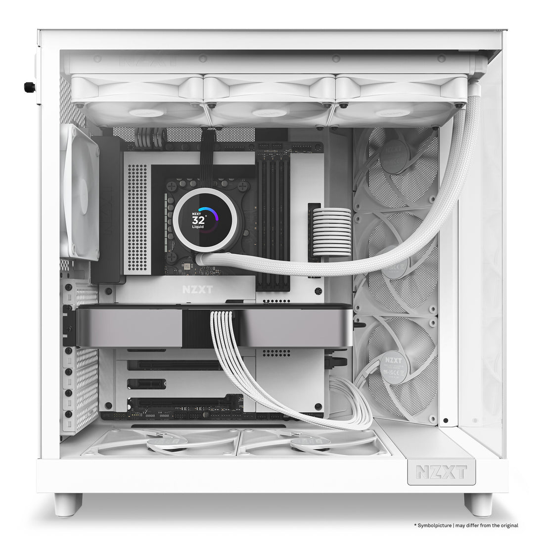 NZXT H6 Flow Midi Tower White - image 10