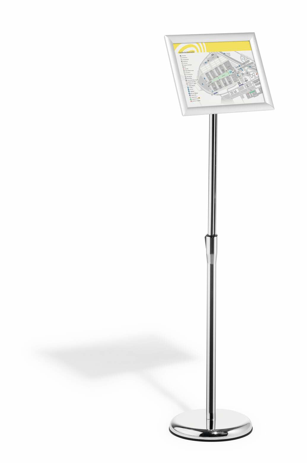 Durable 479823 sign holder/information stand A4 Aluminium, Plastic, Steel Silver - image 4
