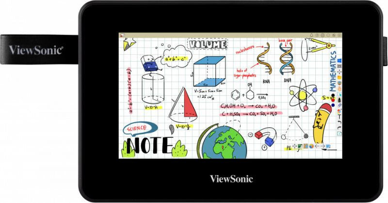 Viewsonic ID710-BWW writing tablet LCD 17.8 cm (7") Black