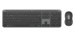 Logitech 920-012503 keyboard Mouse included Office RF Wireless + Bluetooth QWERTZ Swiss Graphite