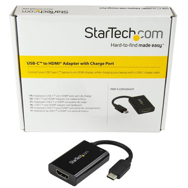 StarTech.com USB C to HDMI 2.0 Adapter with Power Delivery - 4K 60Hz USB Type-C to HDMI Display Video - image 6