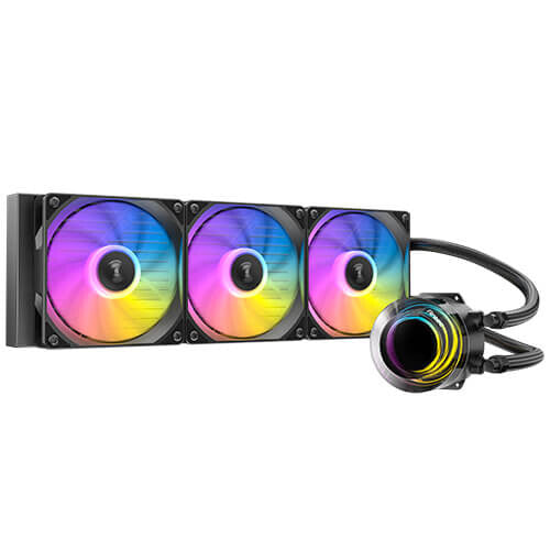 Antec Vortex Lum 360 ARGB CPU All in One Liquid Cooler - Black