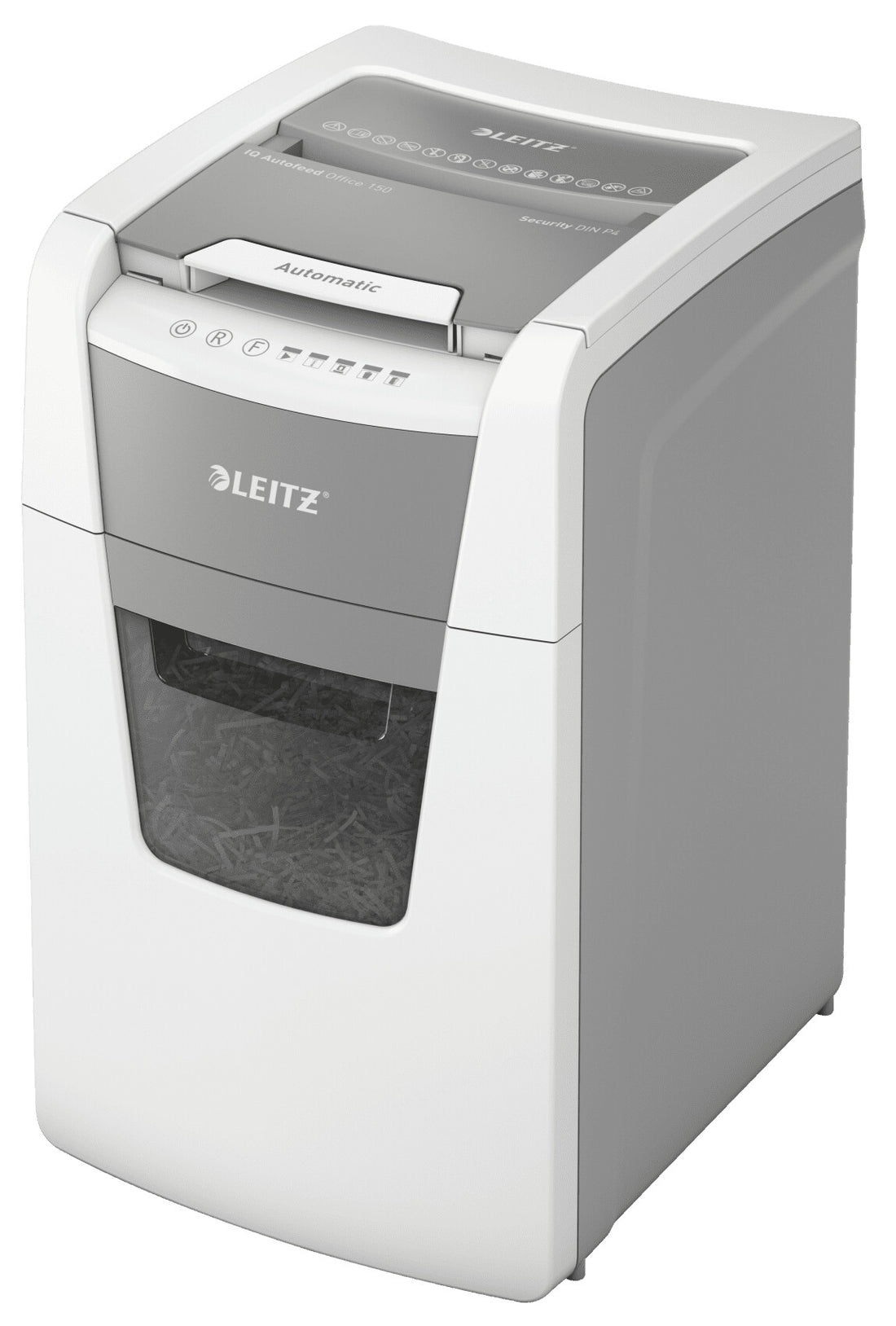 Leitz P4 44L paper shredder Cross shredding 55 dB 22 cm Silver, Black, White, Grey - image 2