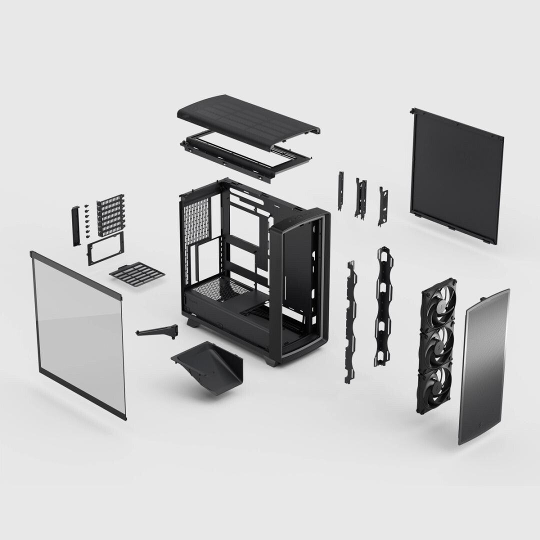 Fractal Design Summit Ambience Blackout TG Light Tint Midi Tower Black - image 5