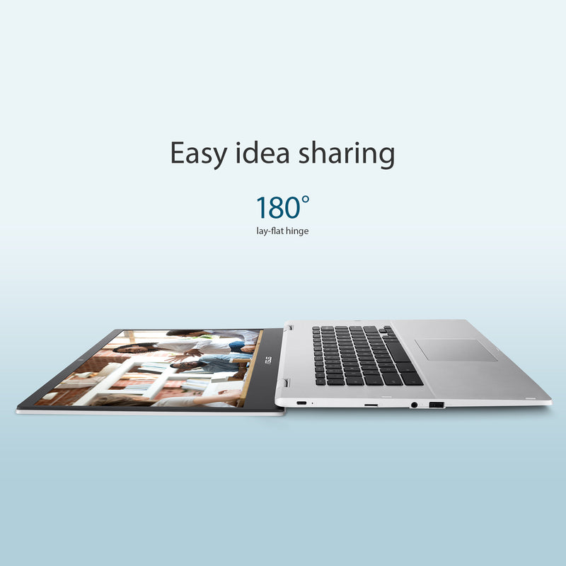 ASUS Chromebook Flip CX5 CX5400FMA-AI0057 Intel® Core™ i3 i3-1110G4 35.6 cm (14") Touchscreen Full HD 8 GB LPDDR4x-SDRAM 256 GB SSD Wi-Fi 6 (802.11ax) ChromeOS Blue