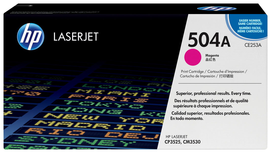 HP 504A Magenta Original LaserJet Toner Cartridge - image 2
