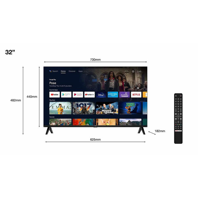 TCL 32" Full HD HDR TV (32S5400AFK)