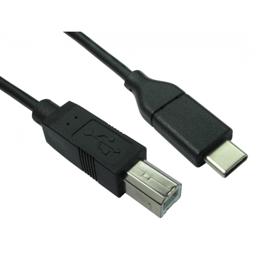 Direct Usb Cable Cables Direct USB3C-872 USB cable USB 2.0 2 m USB C USB B Black | Back ...