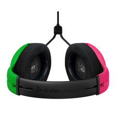PDP LVL40 Headset Wired Head-band Gaming Black, Green