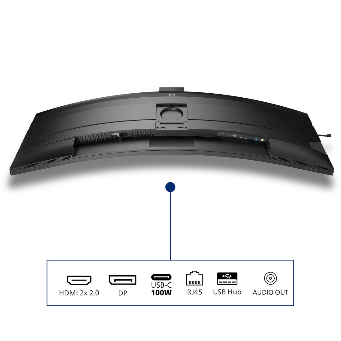 Philips 49B2U6903CH/00 computer monitor 48.8" 5120 x 1440 pixels Dual QHD LCD Grey - image 9