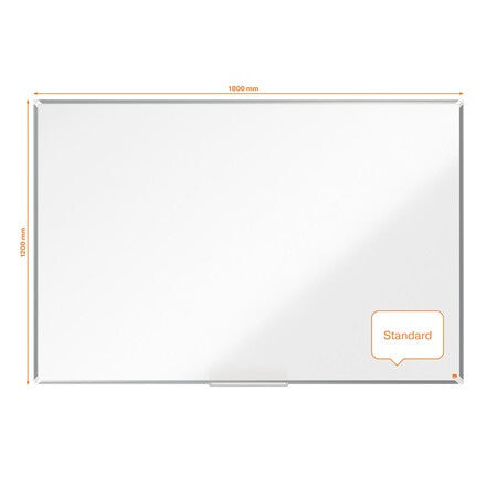Nobo Premium Plus Enamel Magnetic Whiteboard 1800x1200mm - image 5