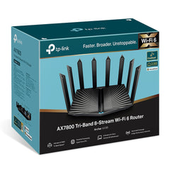 TP-Link Archer AX7800 Tri-Band 8-Stream Wi-Fi 6 Router