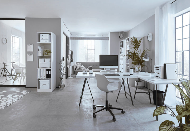 Leitz Lever Arch File 180° WOW POB/Laminated A4/80mm