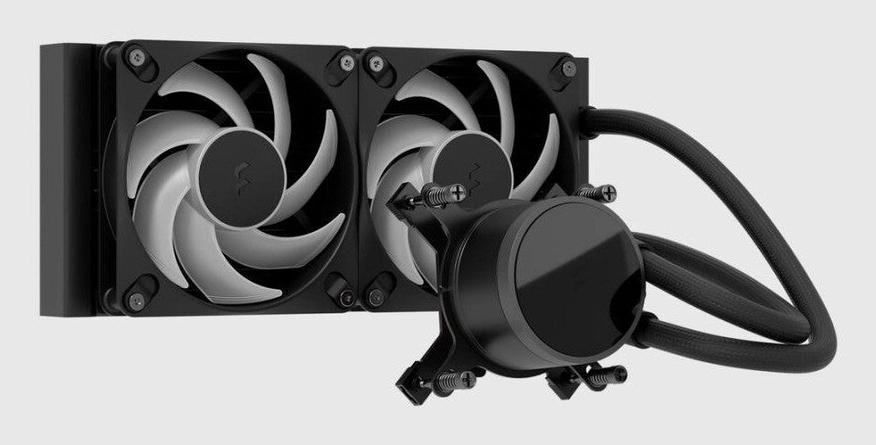 Fractal Design Radius 240 RGB Black Processor All-in-one liquid cooler 12 cm - image 3