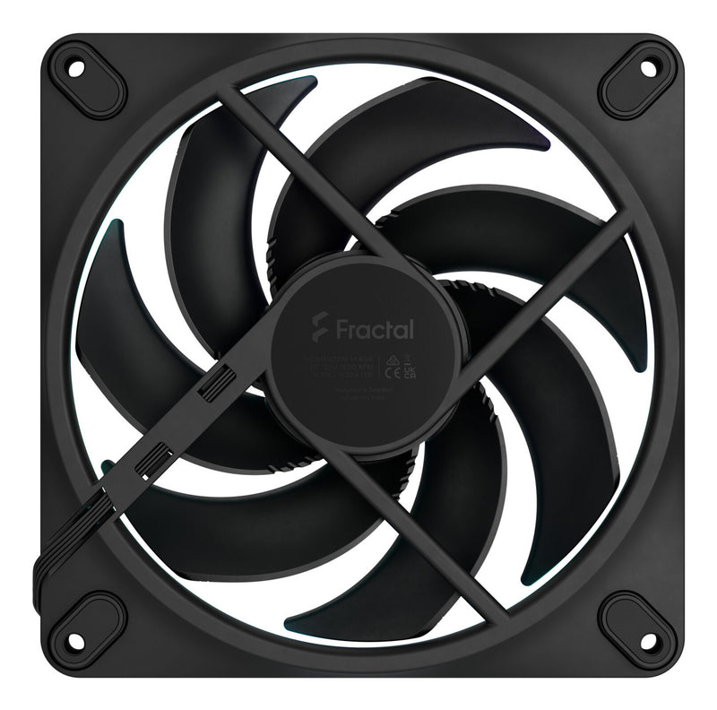 Fractal Design Momentum 14 ARGB 140mm PWM Case Fans (Black, 3-Pack)