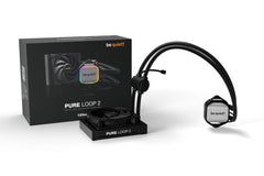 be quiet! Pure Loop 2 | 120mm Processor All-in-one liquid cooler 12 cm Black 1 pc(s)