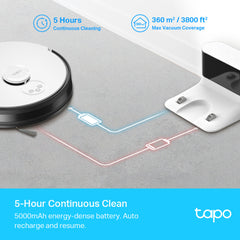 TP-Link Tapo LiDAR Navigation Robot Vacuum & Mop