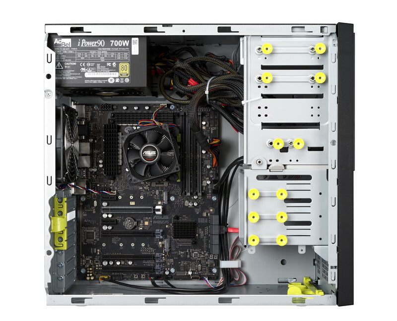 ASUS PRO E500 G6 Full-Tower Black Intel W480 LGA 1200 (Socket H5)