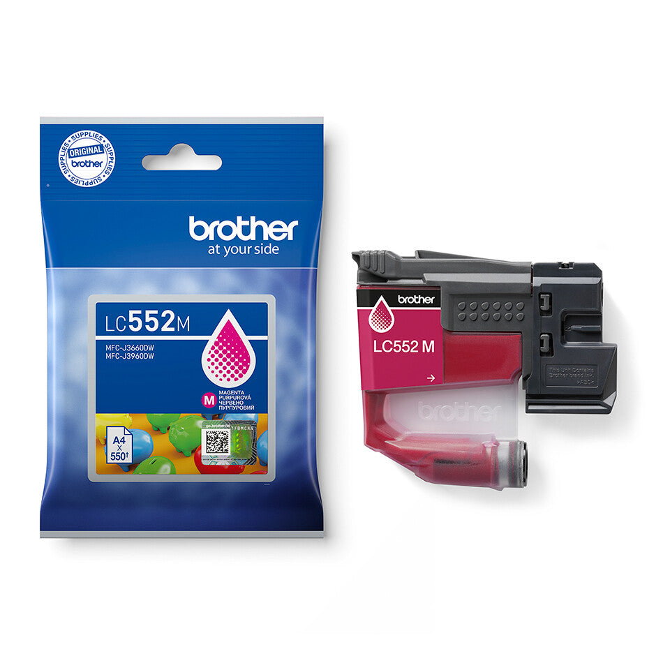 Brother LC552M ink cartridge Original Magenta - image 3