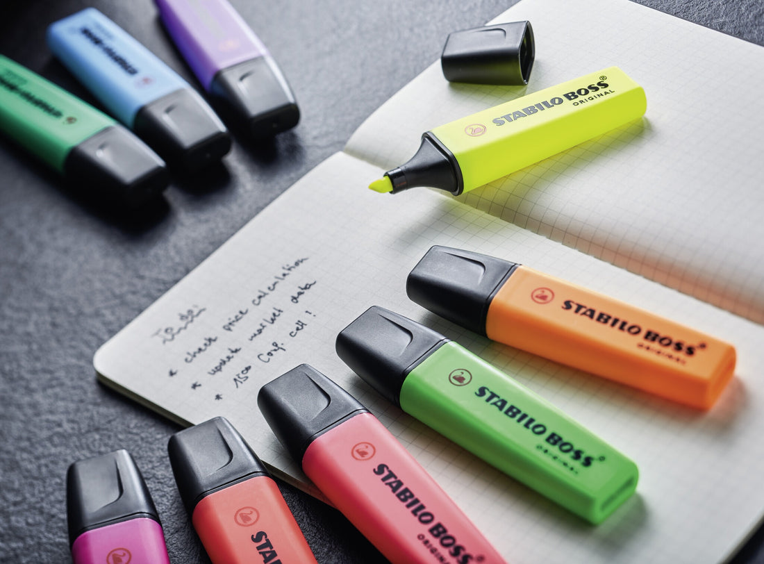 STABILO BOSS ORIGINAL marker 15 Chisel tip Multicolour - image 3