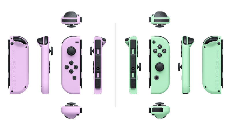 Nintendo 10011584 Gaming Controller Green, Purple Bluetooth Gamepad Analogue / Digital Nintendo Switch, Nintendo Switch OLED