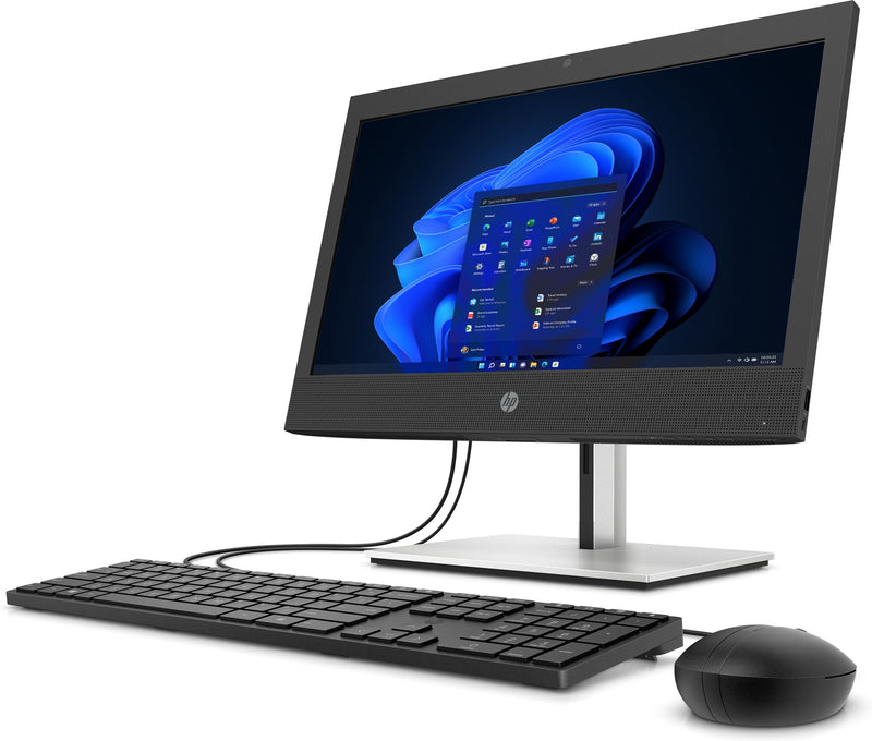 HP ProOne 400 G6 20inch Intel® Core™ i5 i5-10500T 49.5 cm (19.5") 1920 x 1080 pixels All-in-One PC 8 GB DDR4-SDRAM 256 GB SSD Windows 10 Pro Wi-Fi 6 (802.11ax) Black
