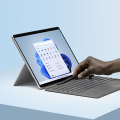 Microsoft Surface Pro Signature Keyboard with Slim Pen 2 AZERTY Belgian Microsoft Cover port Platinum