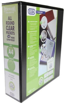 Elba 400008439 ring binder A4 Black