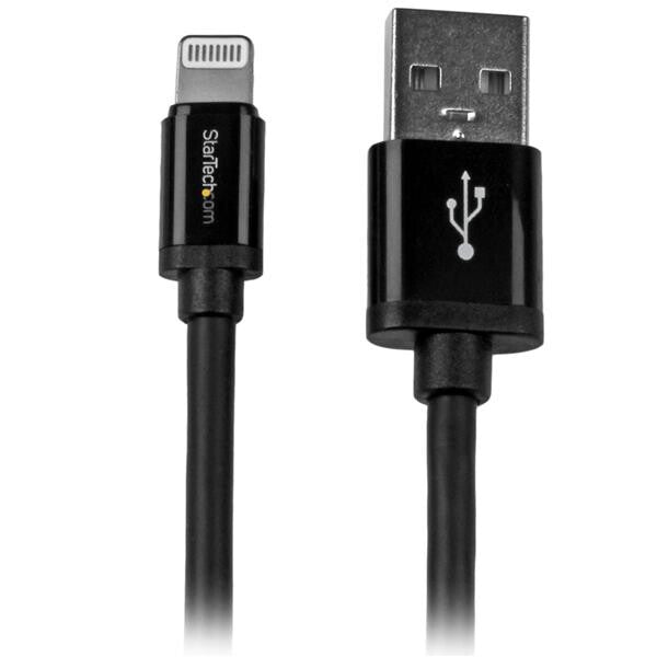 StarTech.com 2 m (6 ft.) USB to Lightning Cable - Long iPhone / iPad / iPod Charger Cable - Lightning to USB