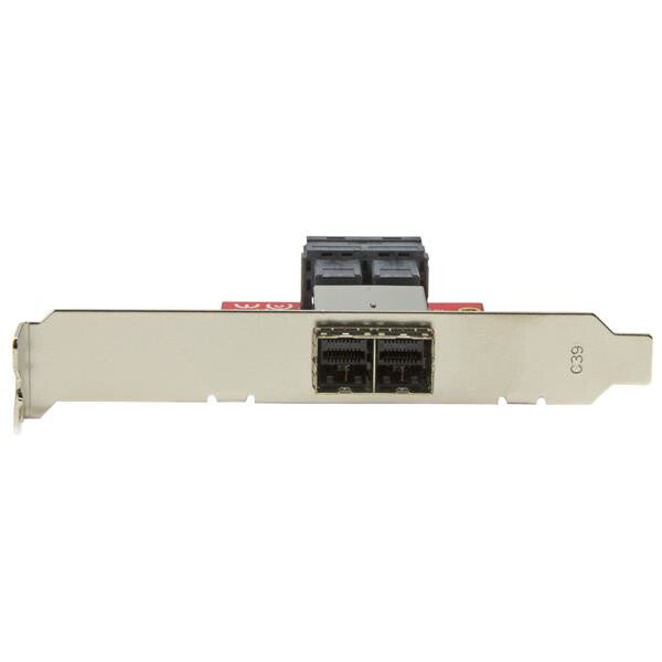 StarTech.com Mini-SAS Adapter - Dual SFF-8643 to SFF-8644 - with Full and Low-Profile Brackets - 12Gbps - image 4