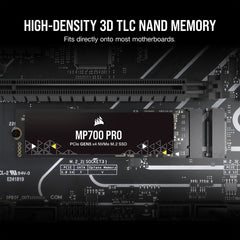 Corsair MP700 PRO 1 TB M.2 PCI Express 5.0 NVMe 3D TLC NAND