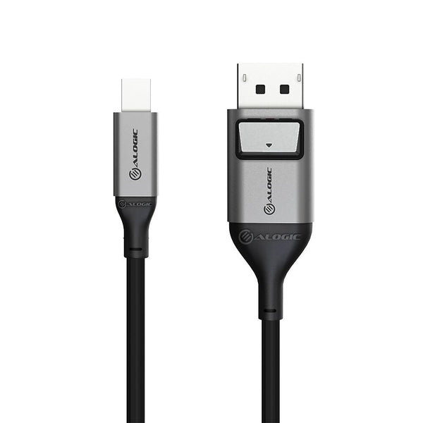ALOGIC ULMDPDP02-SGR DisplayPort cable 2 m Mini DisplayPort Black, Grey